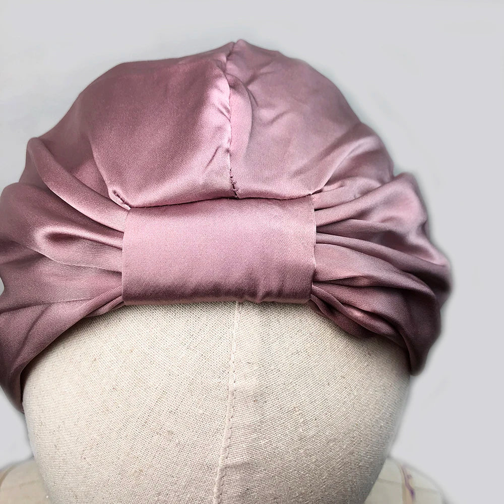Turbante de Seda Charmeuse - 6 Modelos