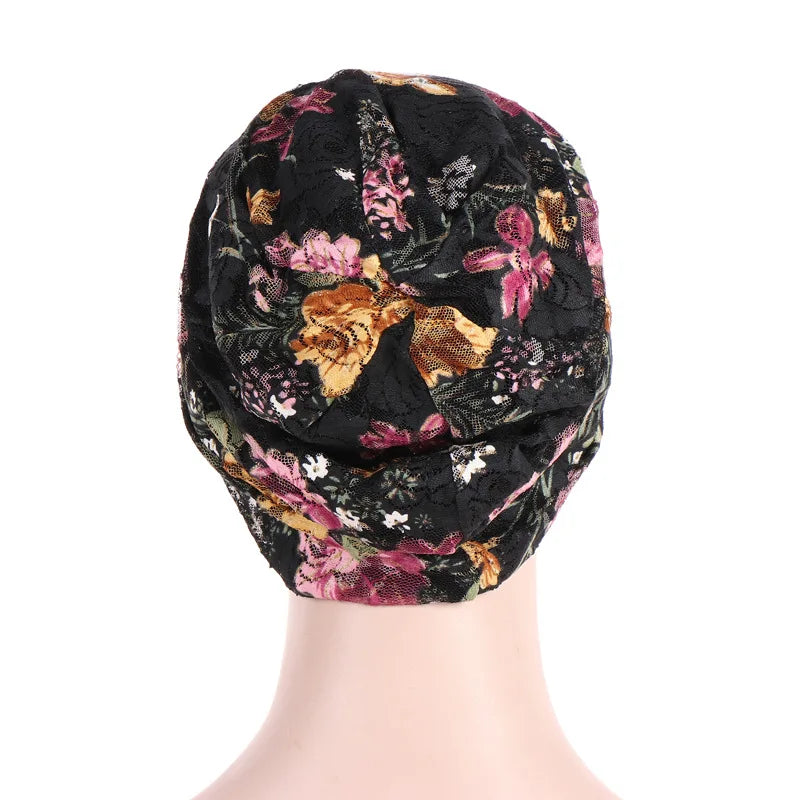 Forehead Cross Muslim Turban Pure Color Stretch Cotton Inner Hijabs For Caps Ready To Wear Women Head Scarf Under Hijab Bonnet