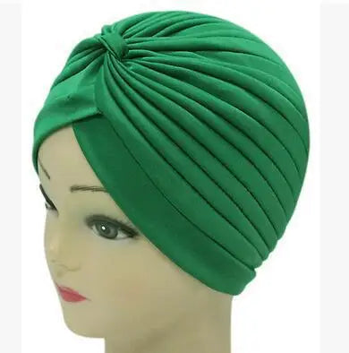 Turbante de Poliéster com Nó - 14 Modelos