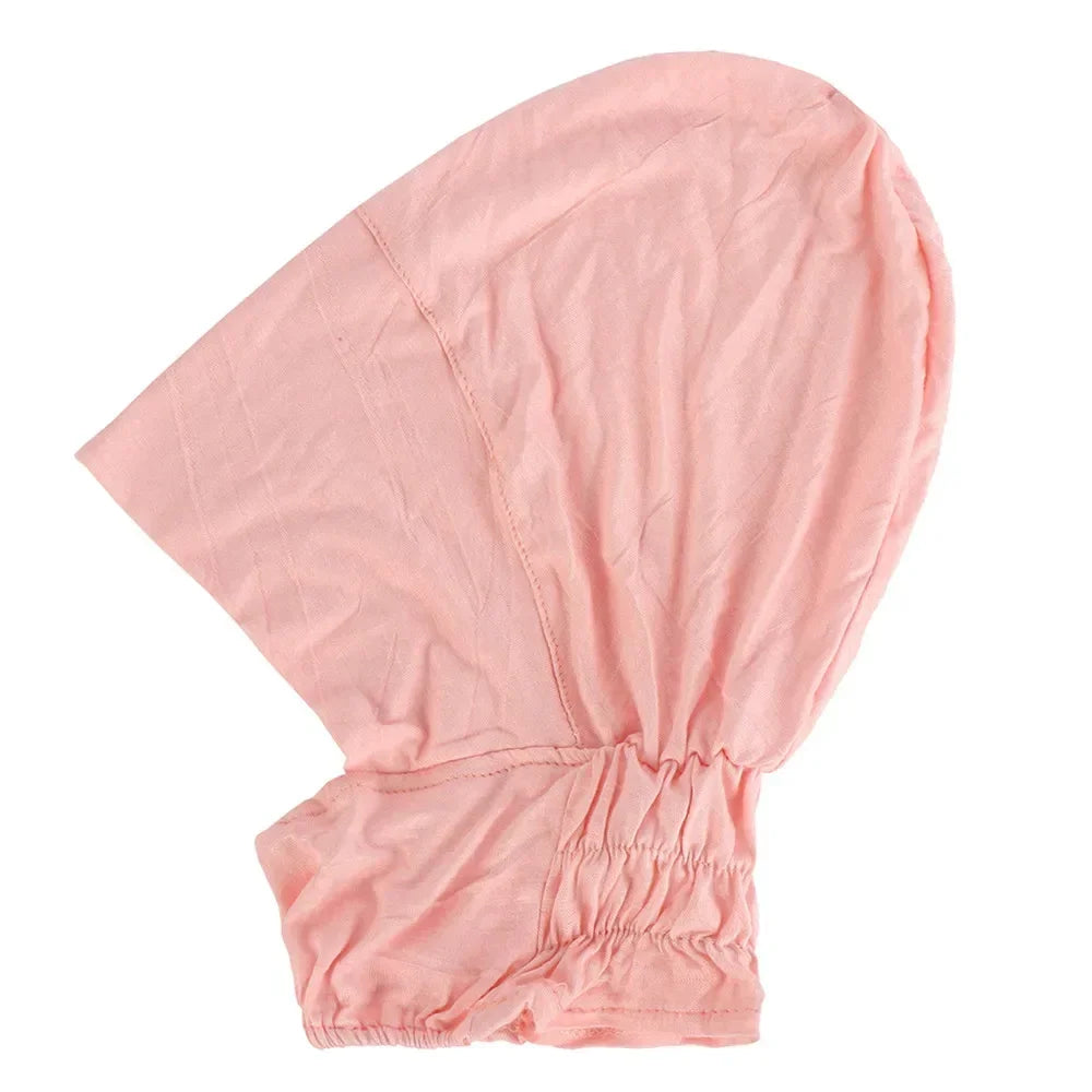 Underscarf Women Muslim Inner Hijab Full Cover Headscarf Ninja Bonnet Bone Hat Stretch Headwear Wrap Scarf Chemo Cap Turban Hats