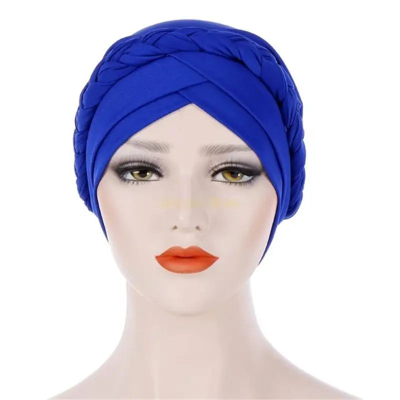 31BF Women Turban Pre-tied Headwrap Stretch Jerse Turban Women African Headwrap