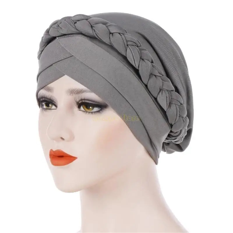 31BF Women Turban Pre-tied Headwrap Stretch Jerse Turban Women African Headwrap