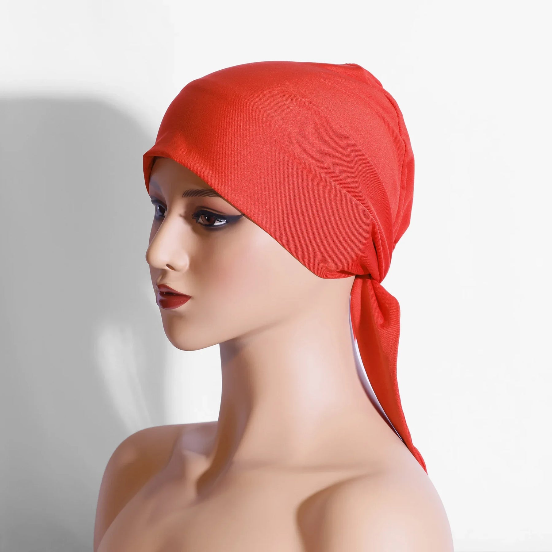 European American Arch Shaped Two Tailors Muslim Cap Solid Color Pullover Small Cap Summer Season Other Material Headband