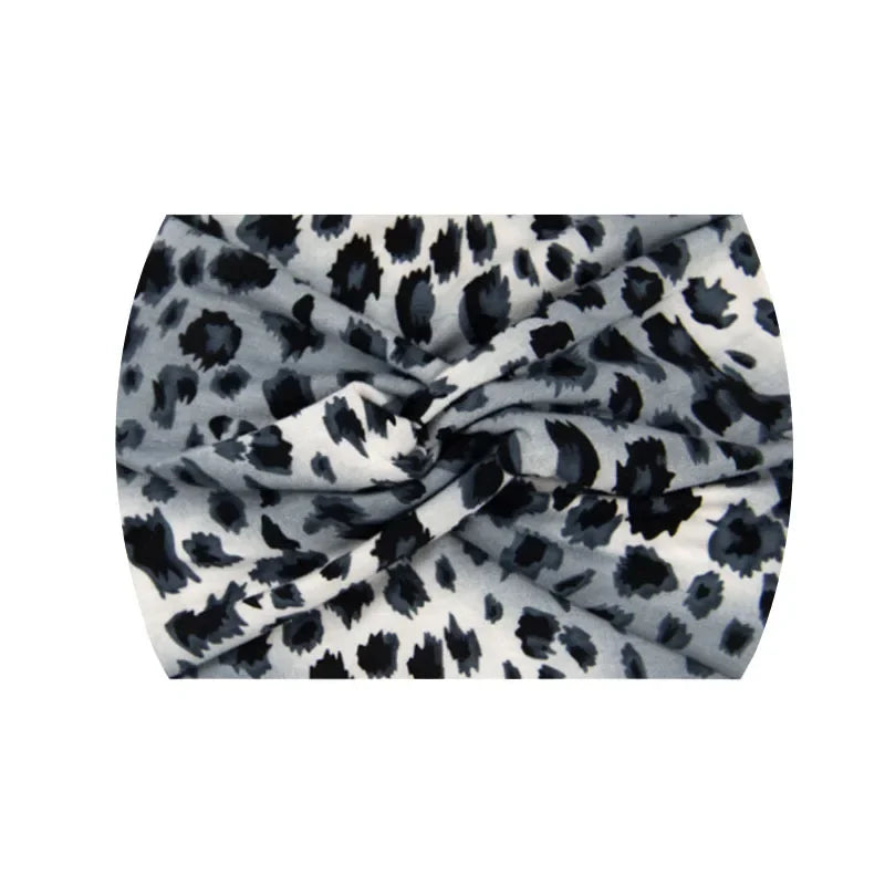 Widening 18CM stretch printed sports sweatband headband headscarf hairband hair tie hair accessories