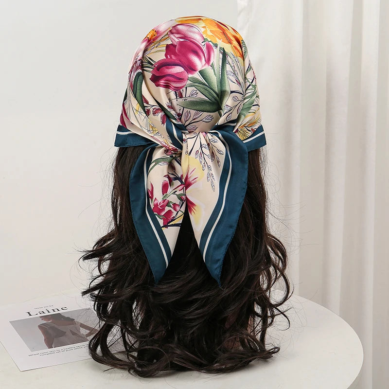 70 Modelos - Lenço Estilo Boêmio Floral