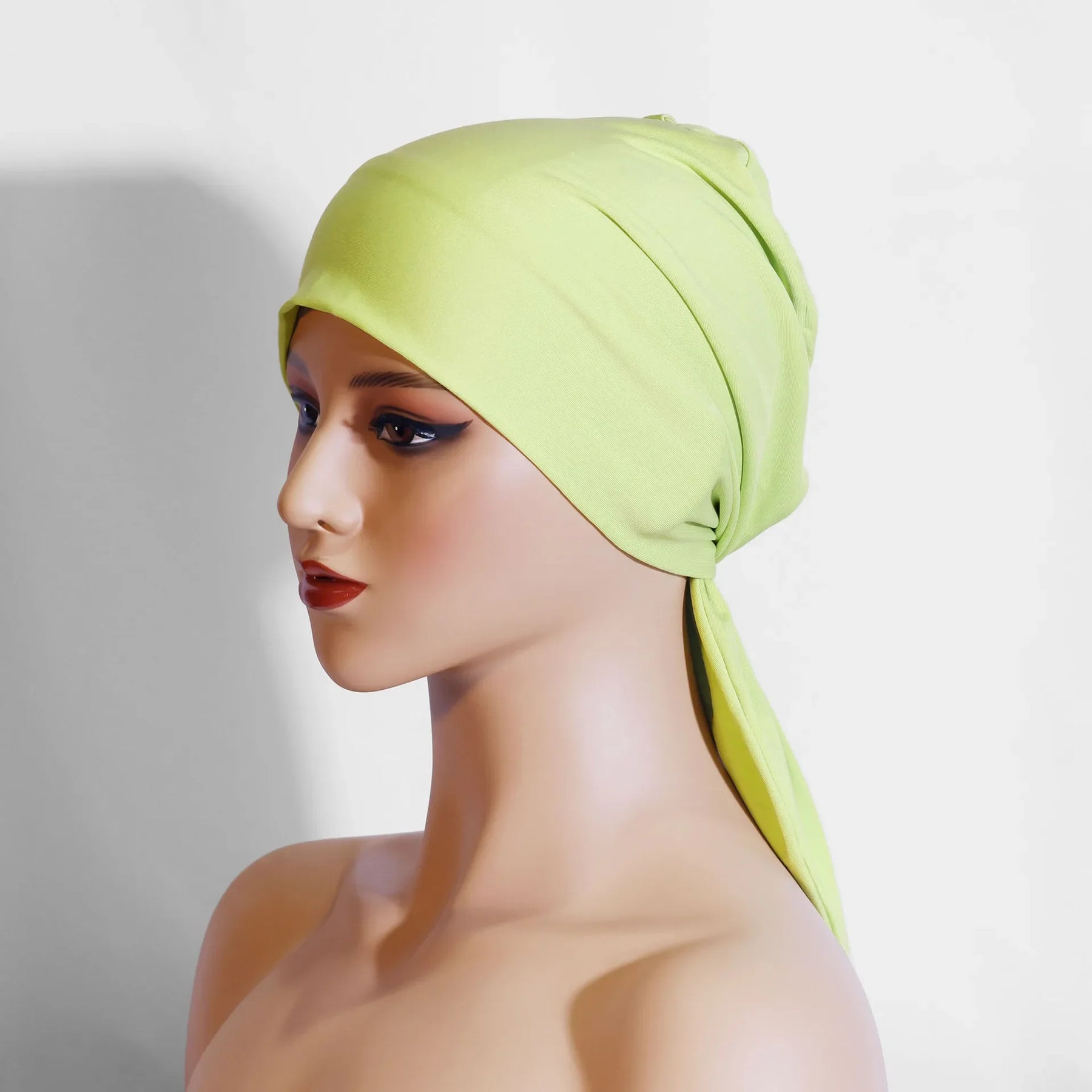 European American Arch Shaped Two Tailors Muslim Cap Solid Color Pullover Small Cap Summer Season Other Material Headband