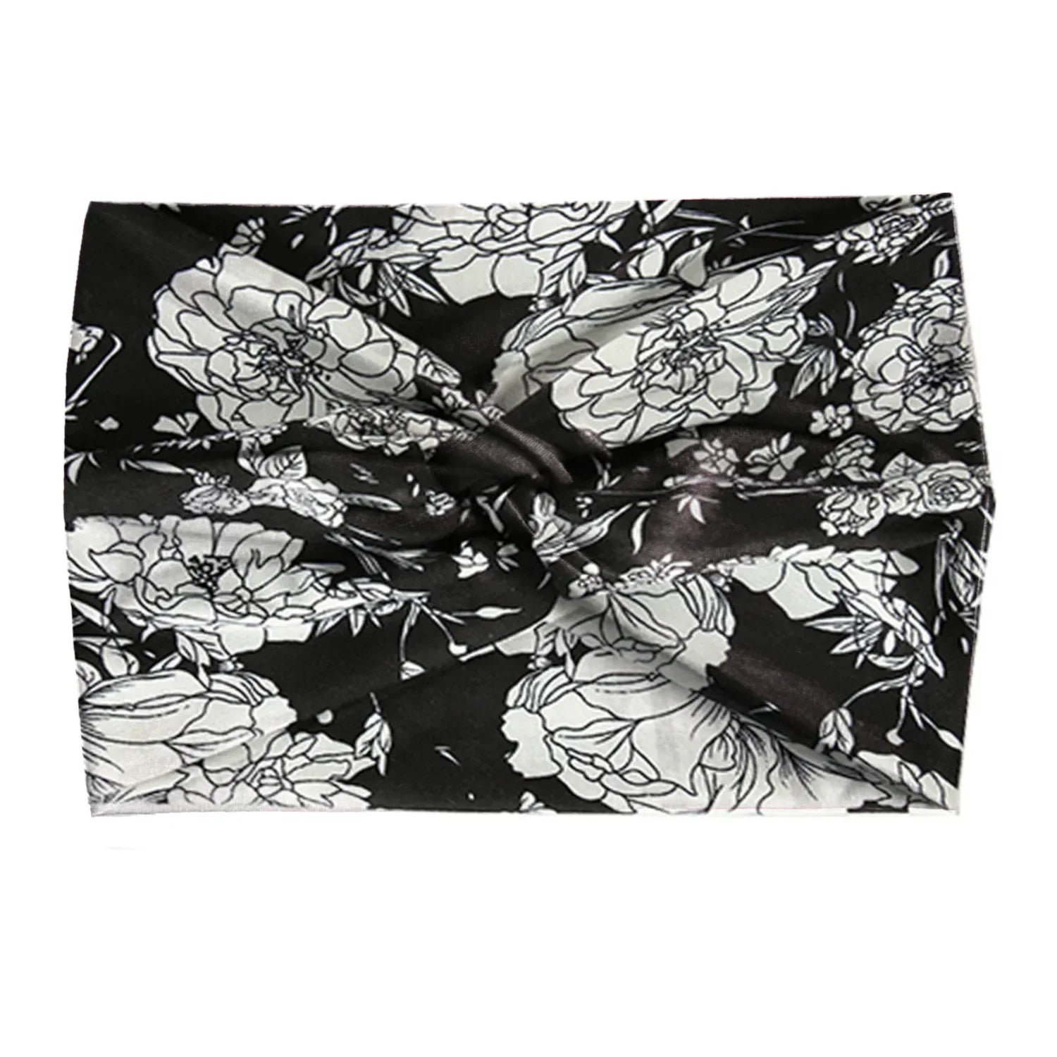 Widening 18CM stretch printed sports sweatband headband headscarf hairband hair tie hair accessories