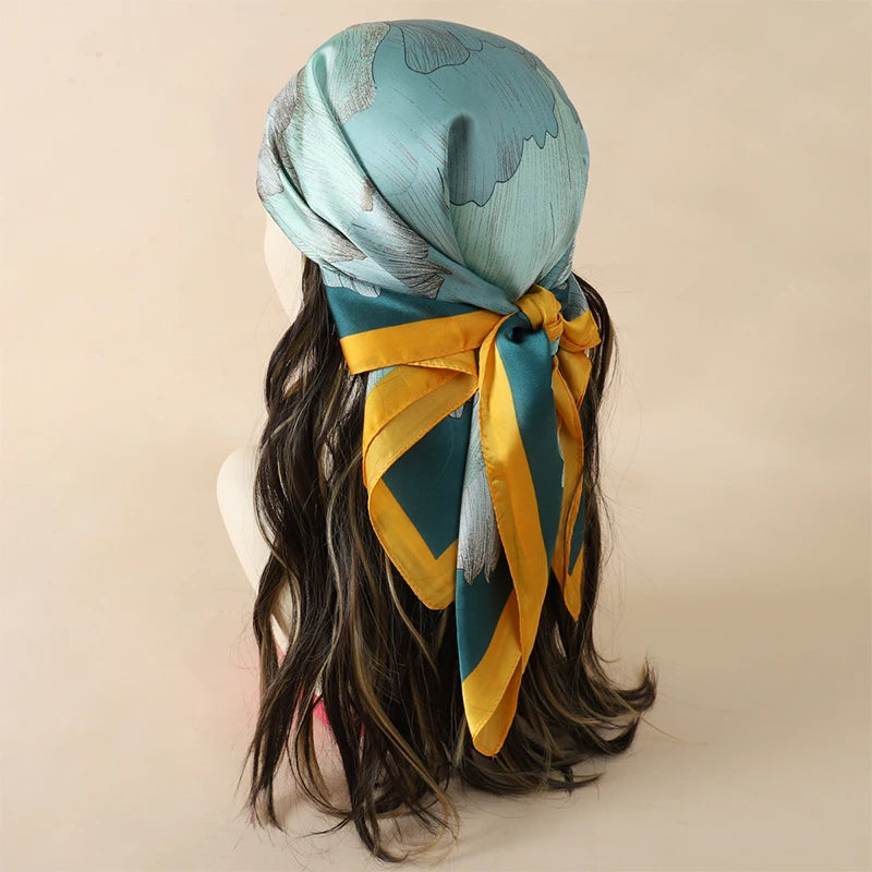 70 Modelos - Lenço Estilo Boêmio Floral