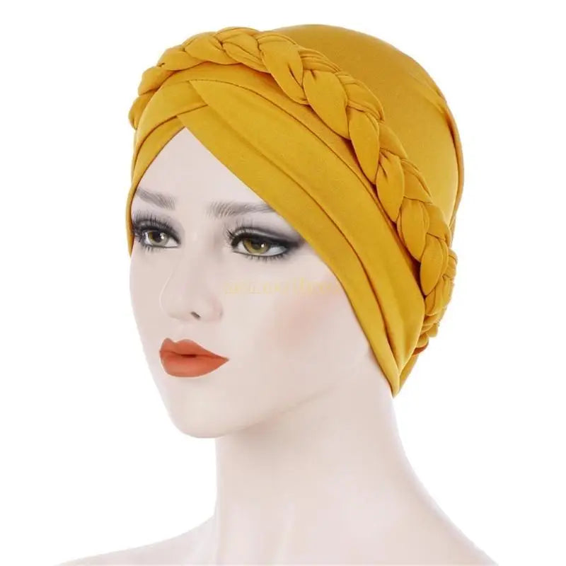 31BF Women Turban Pre-tied Headwrap Stretch Jerse Turban Women African Headwrap