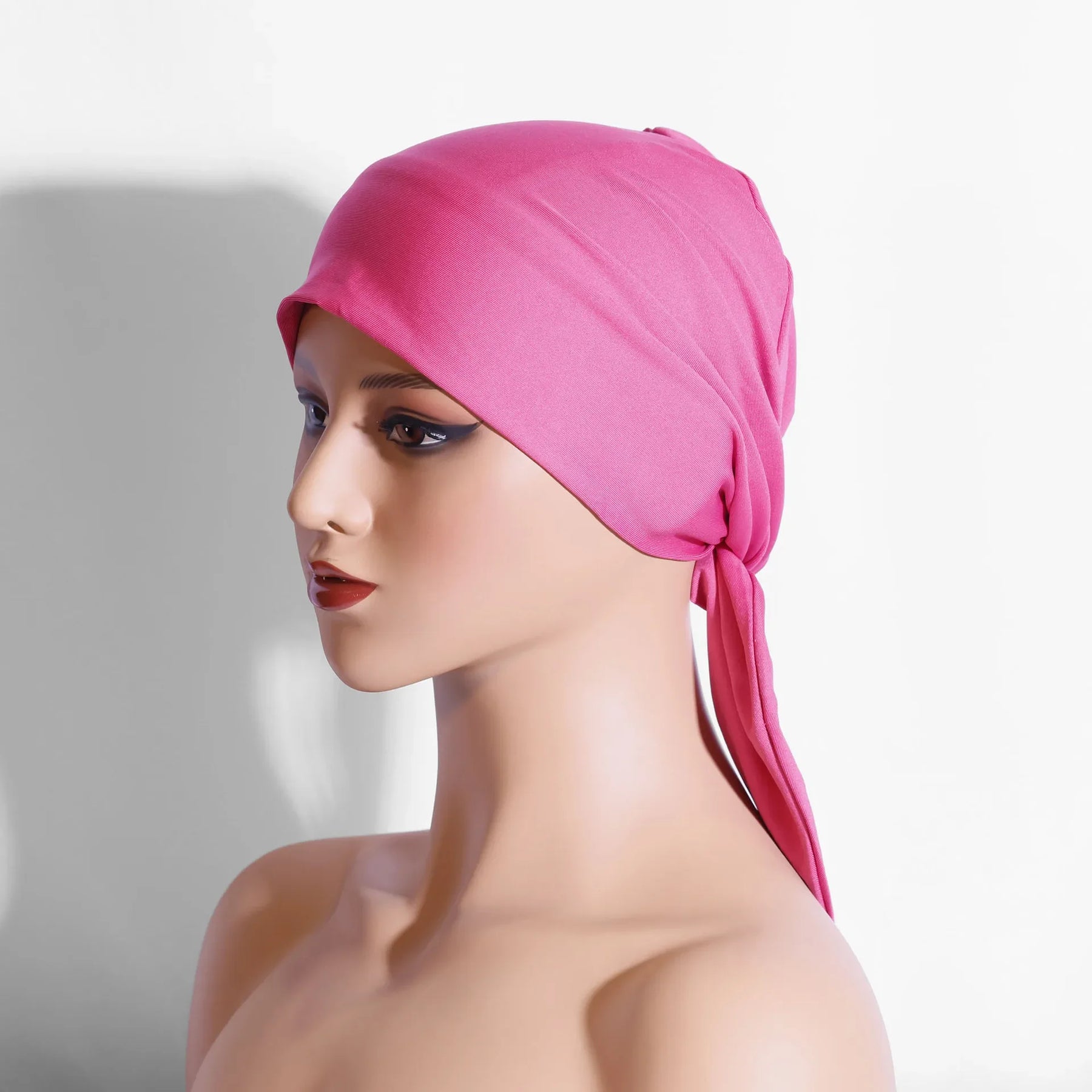 European American Arch Shaped Two Tailors Muslim Cap Solid Color Pullover Small Cap Summer Season Other Material Headband