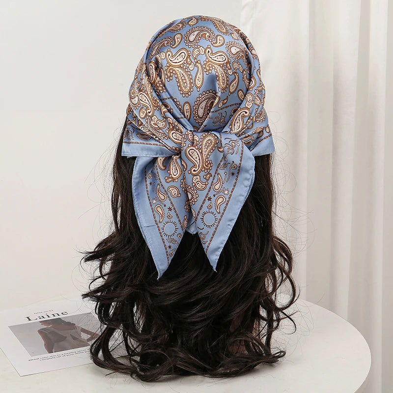 70 Modelos - Lenço Estilo Boêmio Floral