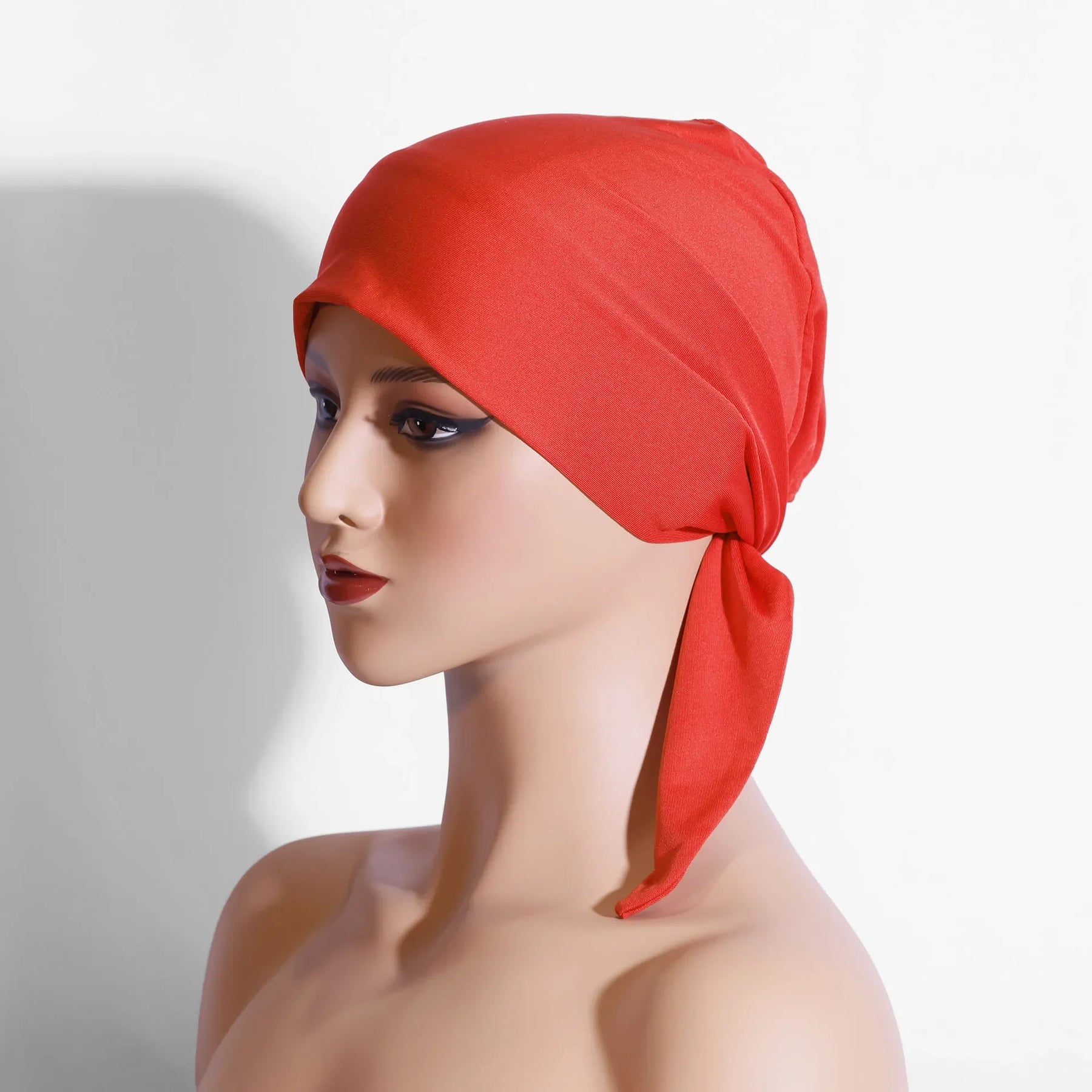 European American Arch Shaped Two Tailors Muslim Cap Solid Color Pullover Small Cap Summer Season Other Material Headband