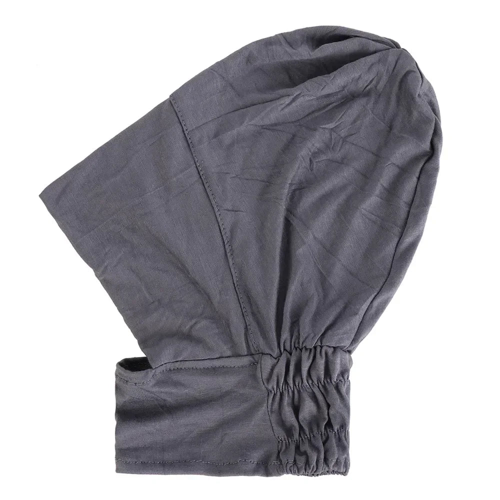 Underscarf Women Muslim Inner Hijab Full Cover Headscarf Ninja Bonnet Bone Hat Stretch Headwear Wrap Scarf Chemo Cap Turban Hats