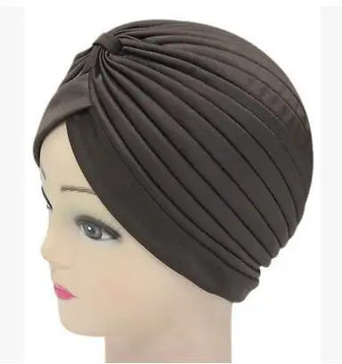 Turbante de Poliéster com Nó - 14 Modelos