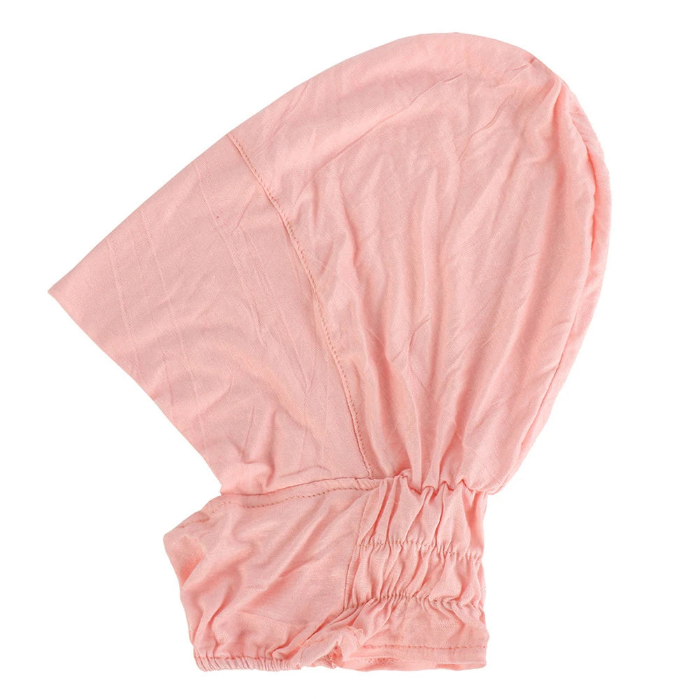 Underscarf Women Muslim Inner Hijab Full Cover Headscarf Ninja Bonnet Bone Hat Stretch Headwear Wrap Scarf Chemo Cap Turban Hats