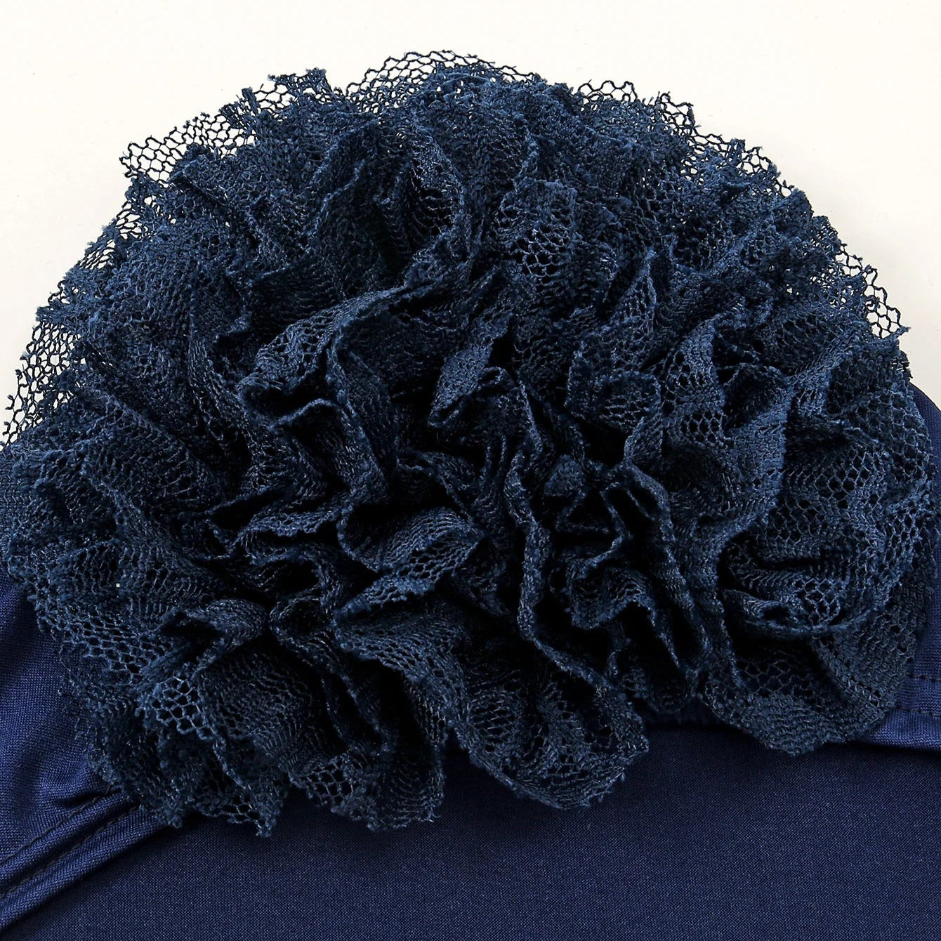Turbante de Renda e Chiffon