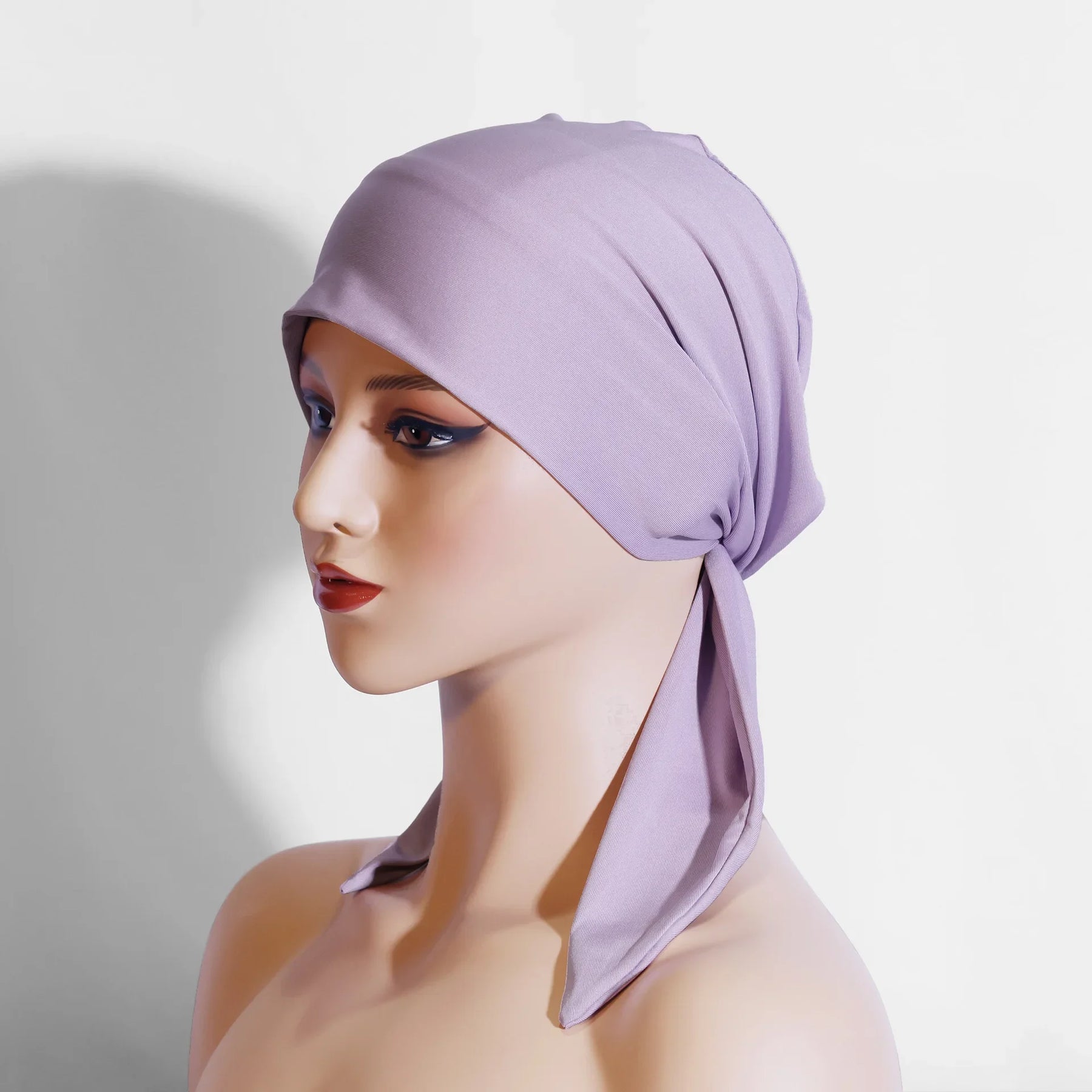 European American Arch Shaped Two Tailors Muslim Cap Solid Color Pullover Small Cap Summer Season Other Material Headband
