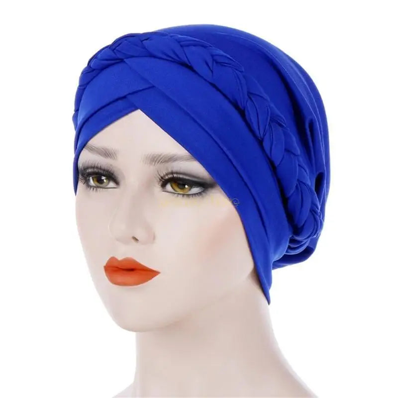 31BF Women Turban Pre-tied Headwrap Stretch Jerse Turban Women African Headwrap