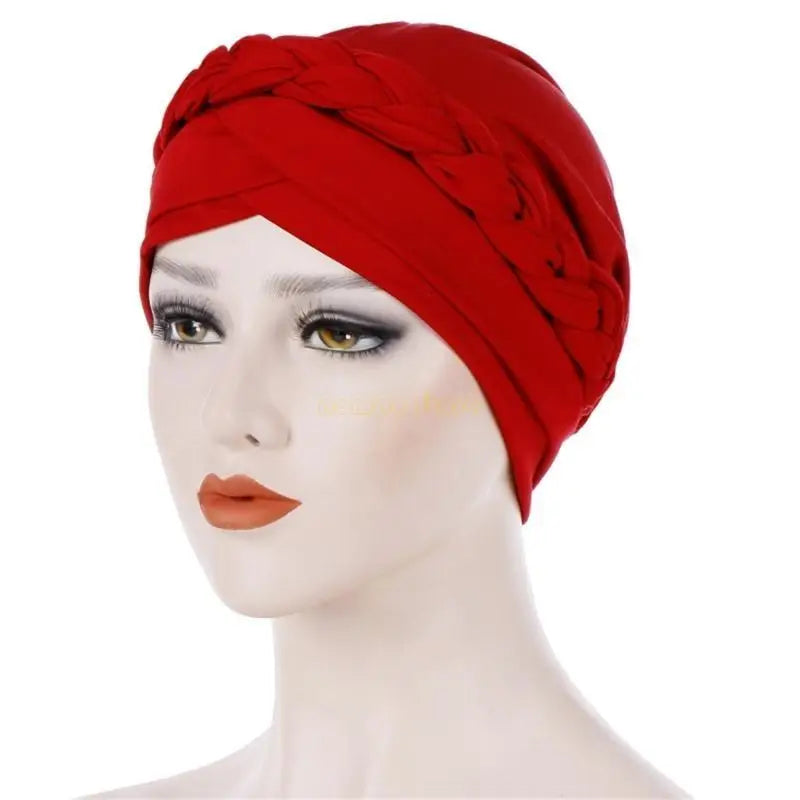 31BF Women Turban Pre-tied Headwrap Stretch Jerse Turban Women African Headwrap