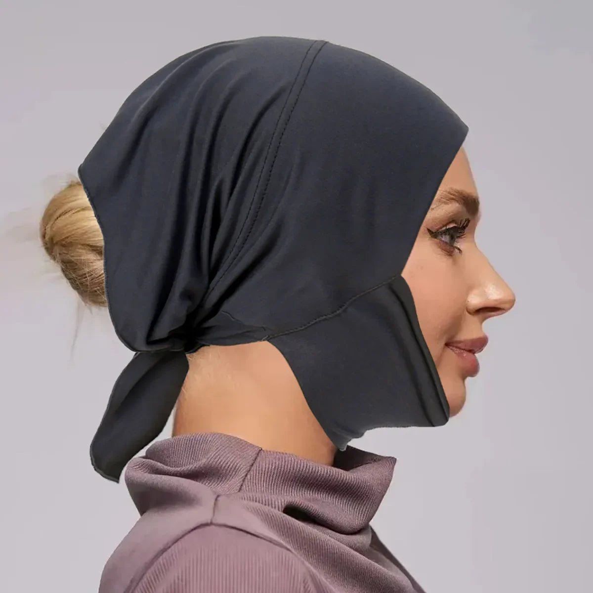 Underscarf Women Muslim Inner Hijab Full Cover Headscarf Ninja Bonnet Bone Hat Stretch Headwear Wrap Scarf Chemo Cap Turban Hats