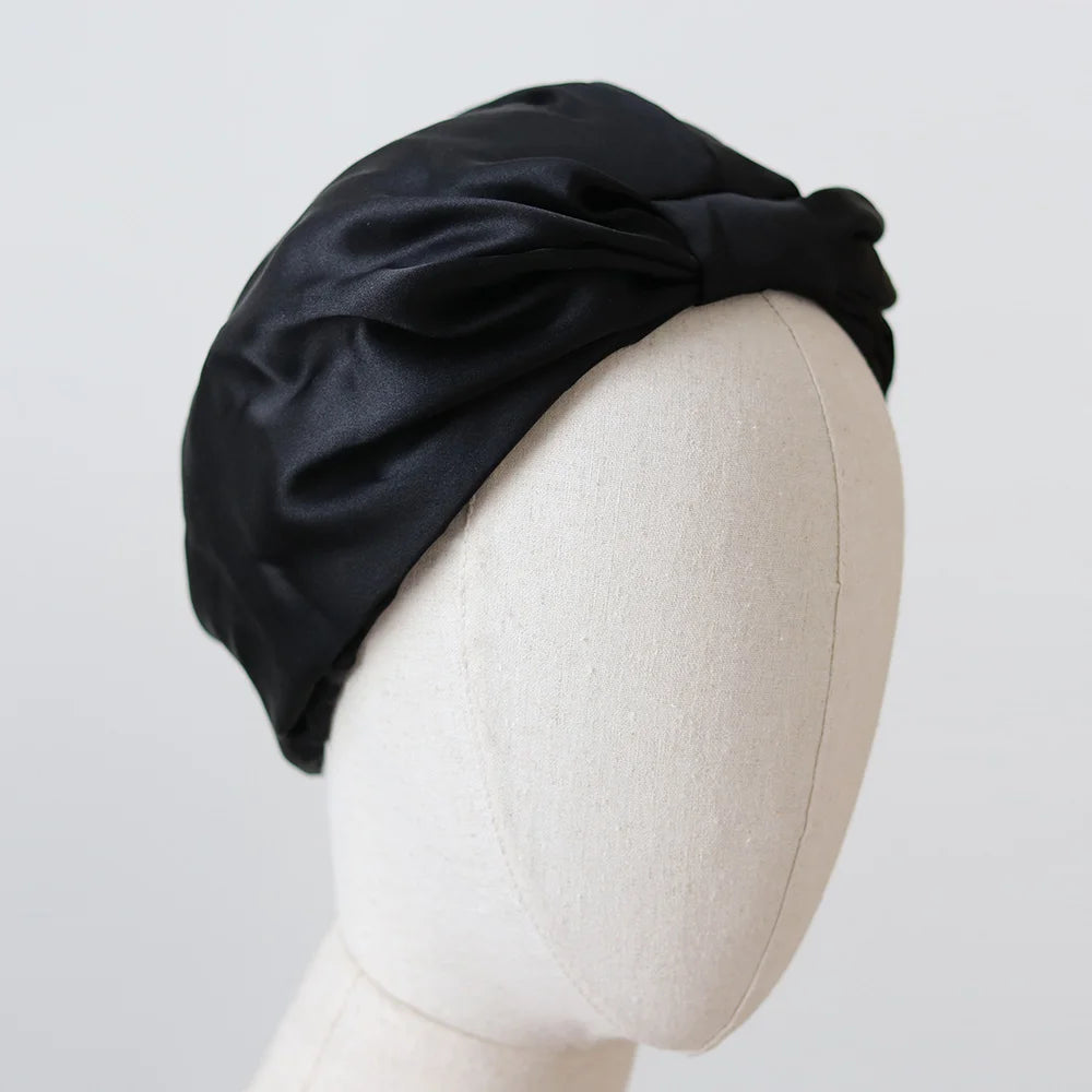 Turbante de Seda Charmeuse - 6 Modelos