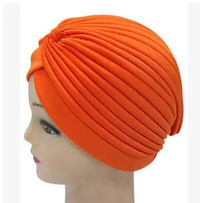 Turbante de Poliéster com Nó - 14 Modelos