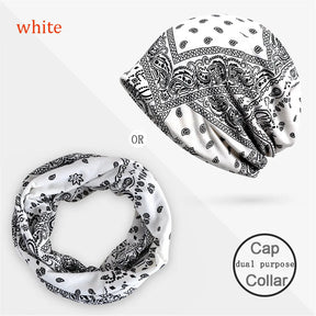Breathable Chemo Caps Womens Man Baggy Slouchy Beanie Hat Headwear Scarf Snood Hats Cancer Two Layers Spring Summer Hat