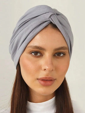 Soft Elastic Women Muslim Hijab Caps Wrap Head Solid Color Indian Turban Bonnet Fashion Headdress Islamic Clothing Accessories