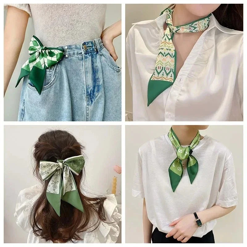 Faixas de Seda Satinada - Kit 5 Peças