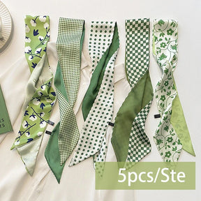 Faixas de Seda Satinada - Kit 5 Peças