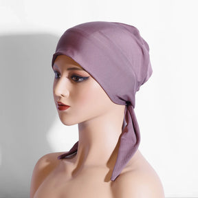 European American Arch Shaped Two Tailors Muslim Cap Solid Color Pullover Small Cap Summer Season Other Material Headband
