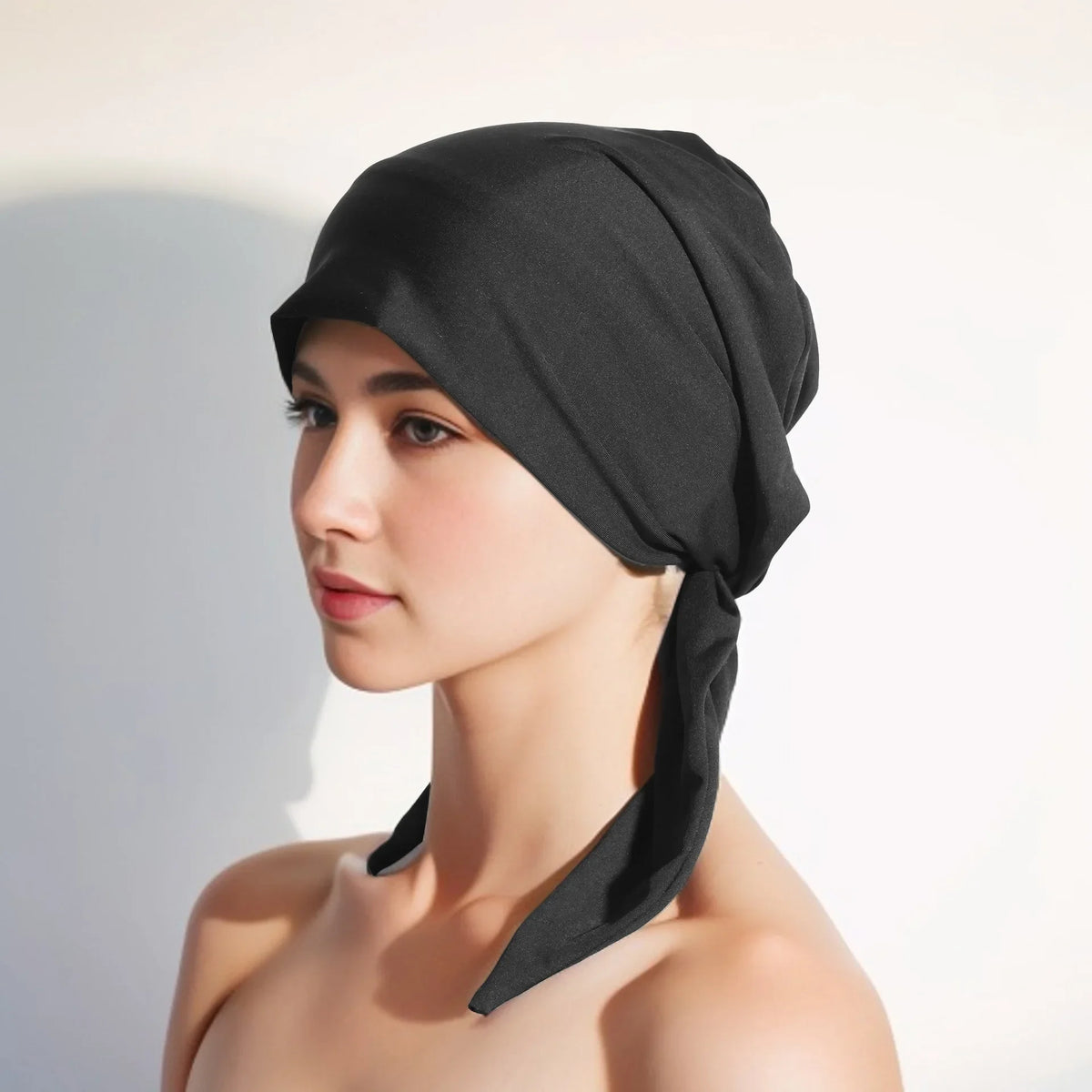 European American Arch Shaped Two Tailors Muslim Cap Solid Color Pullover Small Cap Summer Season Other Material Headband
