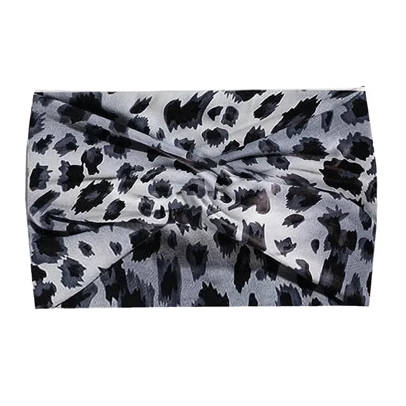 Widening 18CM stretch printed sports sweatband headband headscarf hairband hair tie hair accessories