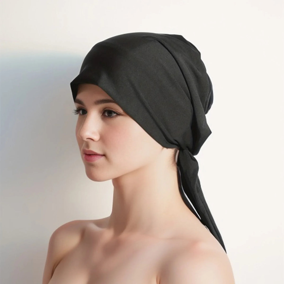 European American Arch Shaped Two Tailors Muslim Cap Solid Color Pullover Small Cap Summer Season Other Material Headband