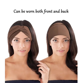 Wide Elastic Headband Hairband Pilates Yoga fitness Running Cycling Sweatband Turban Makeup Hair Hoop Makeup Headwrap for Women