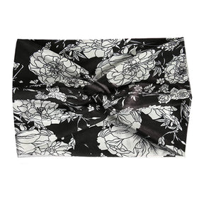 Widening 18CM stretch printed sports sweatband headband headscarf hairband hair tie hair accessories