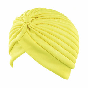 Turbante de Poliéster com Nó - 14 Modelos