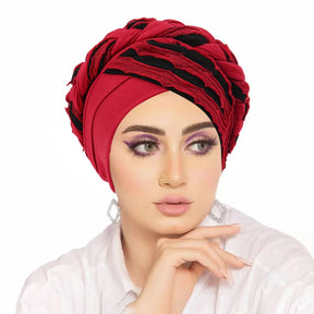 Women Turban Indian Hat Muslim Hijab Beanie Bonnet Hair Loss Headscarf Chemo Cap Headwear Bandanas Turbante Mujer