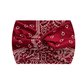 Widening 18CM stretch printed sports sweatband headband headscarf hairband hair tie hair accessories