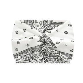 Widening 18CM stretch printed sports sweatband headband headscarf hairband hair tie hair accessories