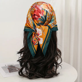 70 Modelos - Lenço Estilo Boêmio Floral