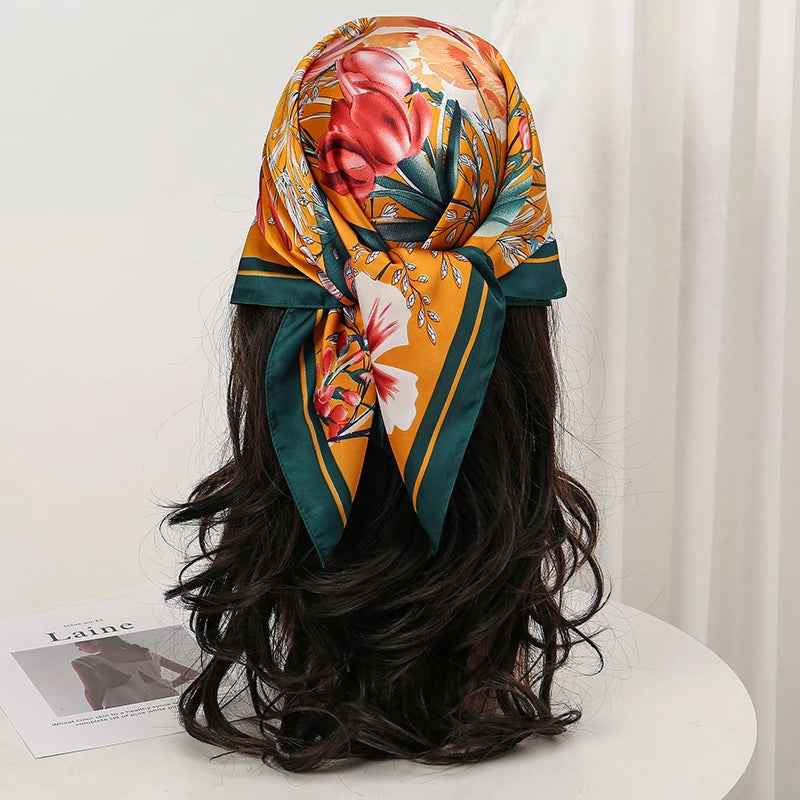 70 Modelos - Lenço Estilo Boêmio Floral
