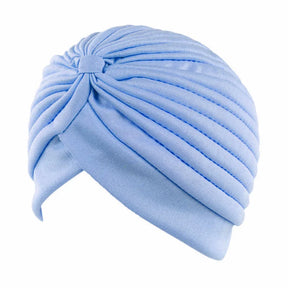 Turbante de Poliéster com Nó - 14 Modelos