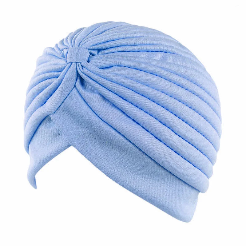 Turbante de Poliéster com Nó - 14 Modelos