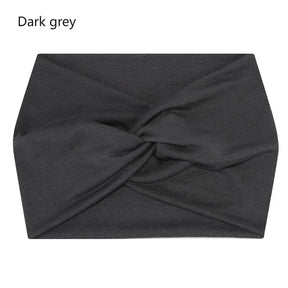 Wide Elastic Headband Hairband Pilates Yoga fitness Running Cycling Sweatband Turban Makeup Hair Hoop Makeup Headwrap for Women