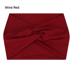 Wide Elastic Headband Hairband Pilates Yoga fitness Running Cycling Sweatband Turban Makeup Hair Hoop Makeup Headwrap for Women