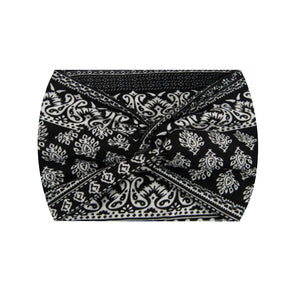 Widening 18CM stretch printed sports sweatband headband headscarf hairband hair tie hair accessories