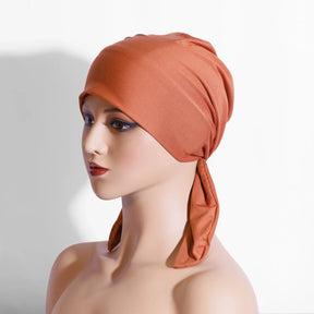 European American Arch Shaped Two Tailors Muslim Cap Solid Color Pullover Small Cap Summer Season Other Material Headband