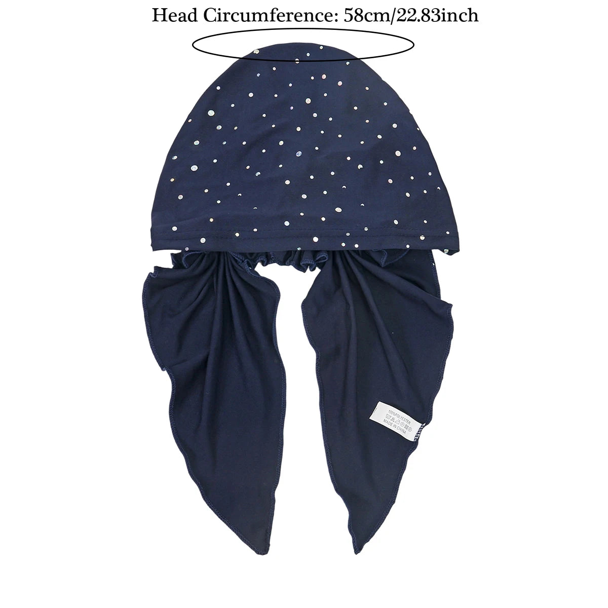 Turbante Beanie Poliéster